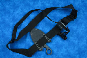 Sternum Harness on tactical, counterterrorism knife