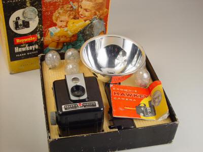 Kodak Brownie Hawkeye Flash Outfit, c. 1950